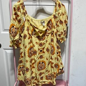 Urban outfitters puff sleeve dress